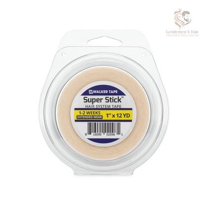 Walker Tape Super Stick Tape Rolls, High-Tack Hold for Poly Units