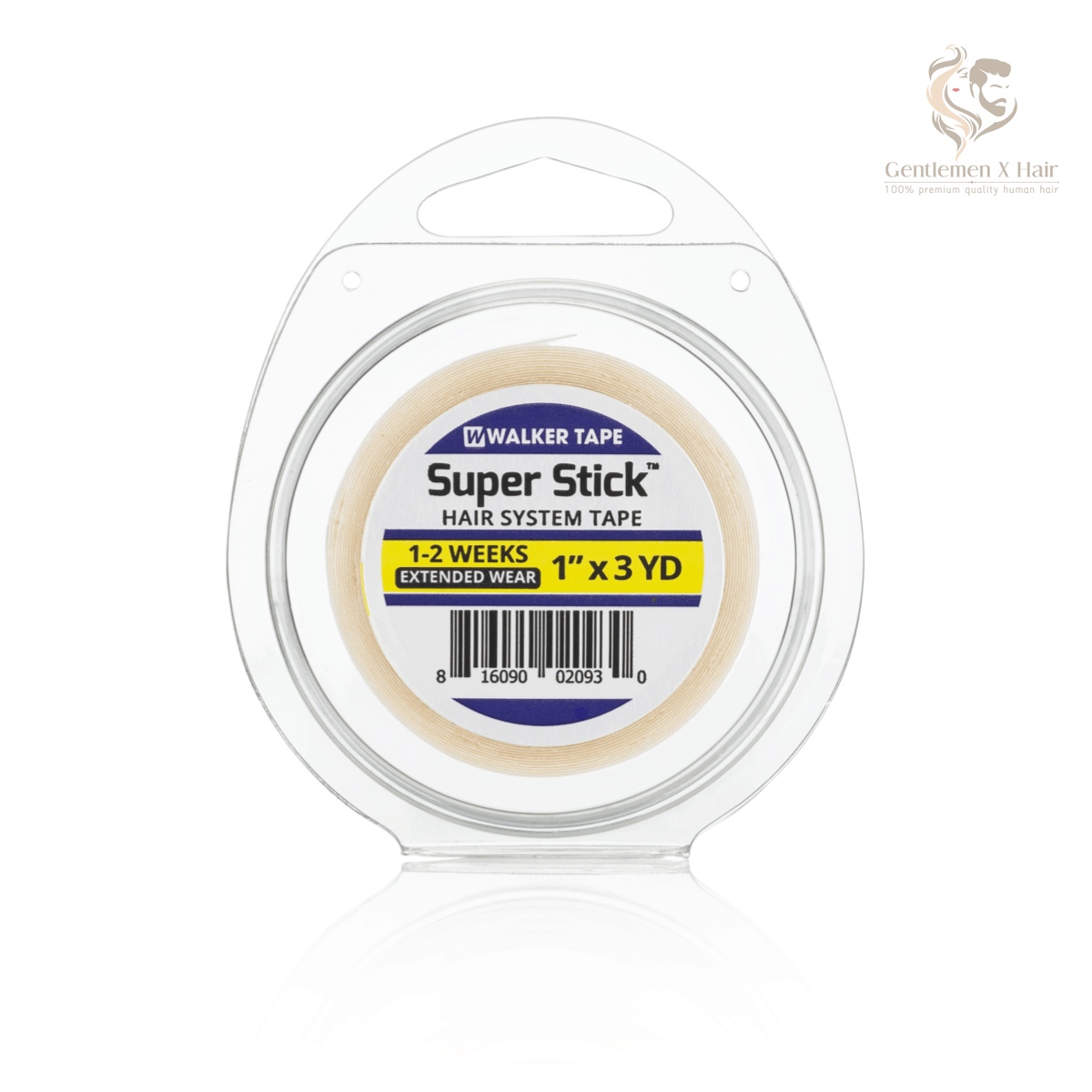 Walker Tape Super Stick Tape Rolls, High-Tack Hold for Poly Units