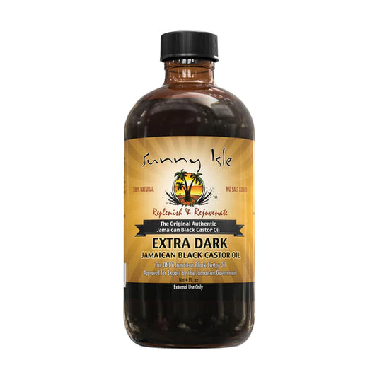 Aceite de Ricino Negro Jamaicano Extra Oscuro Sunny Isle 6FL oz