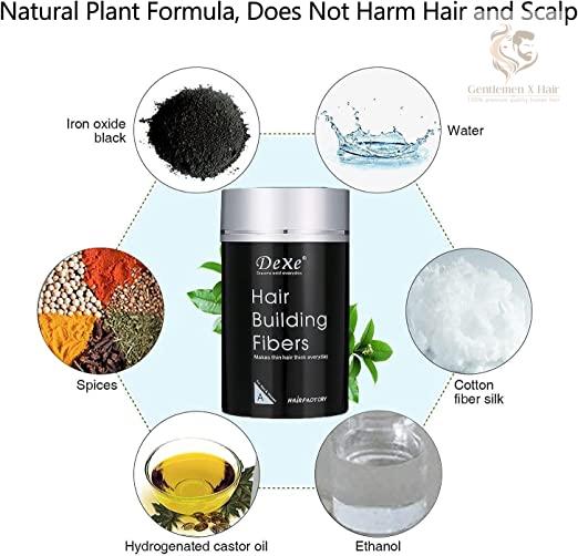 Dexe Hair Building Thickening Fibers, 22g