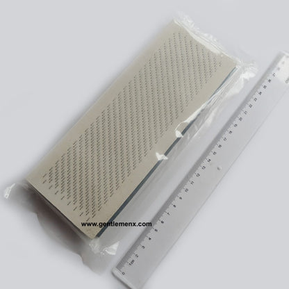 Gentlemen X Hair Drawing Mat with Needles for Bulk Hair, 30x9cm