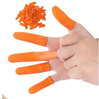 Disposable Latex Finger Cots, Anti-Static Fingertip Protectors