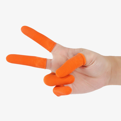 Disposable Latex Finger Cots, Anti-Static Fingertip Protectors