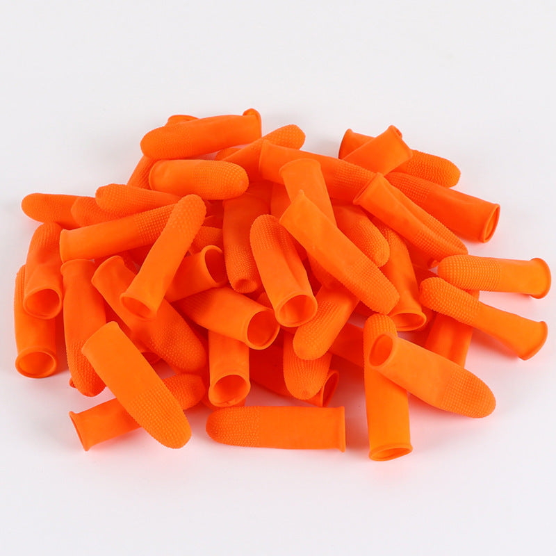 Disposable Latex Finger Cots, Anti-Static Fingertip Protectors