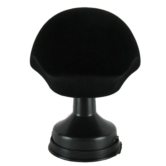 Soporte de Espuma para Maniquí, Exhibidor de Pelucas y Sombreros, Base de Placa con Ventosa, Cabeza de Espuma con Base de Acero Inoxidable, Modelo Profesional de Estilismo