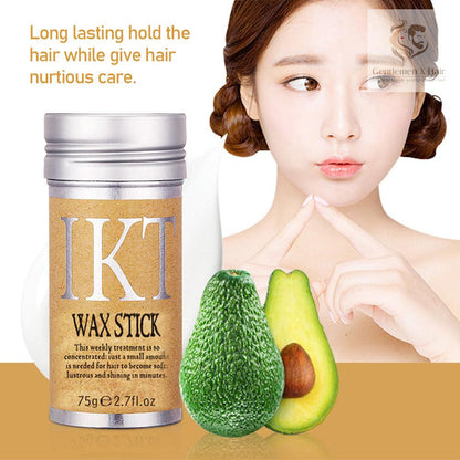 Hair Wax Stick for Wigs & Edges, Non-Greasy Styling Pomade