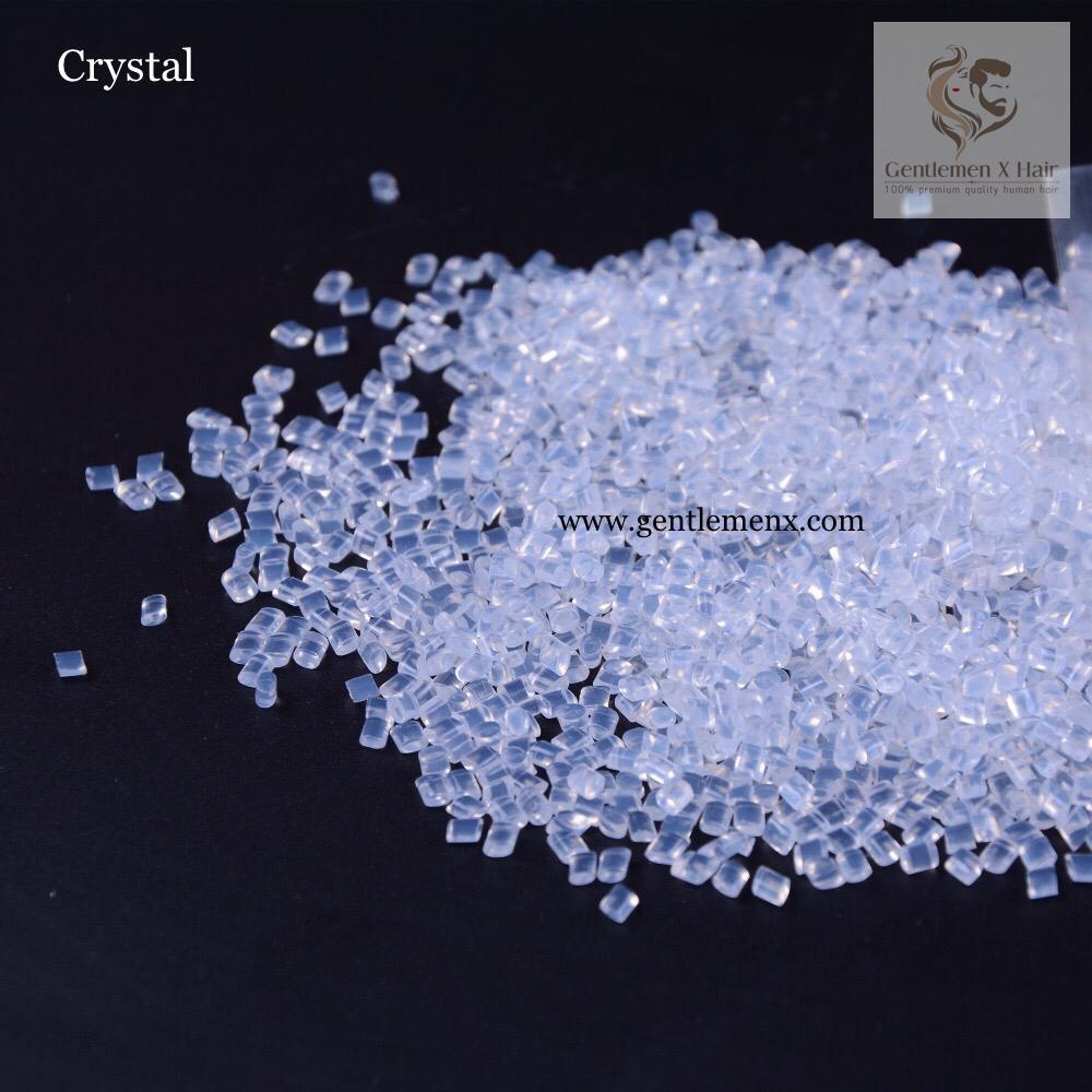Italian keratin glue beads for hot fusion hair extensions, 50g