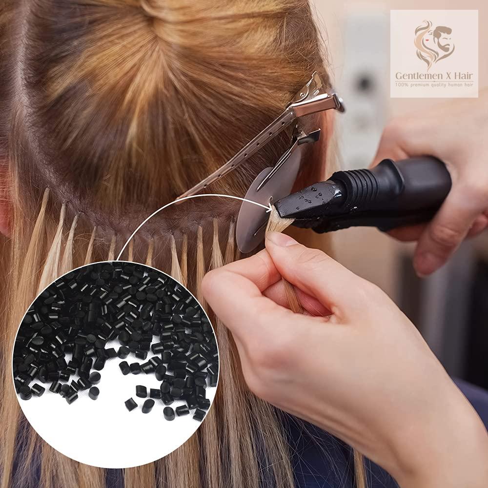 Italian Keratin Glue Beads for Hot Fusion Hair Extensions, 50g