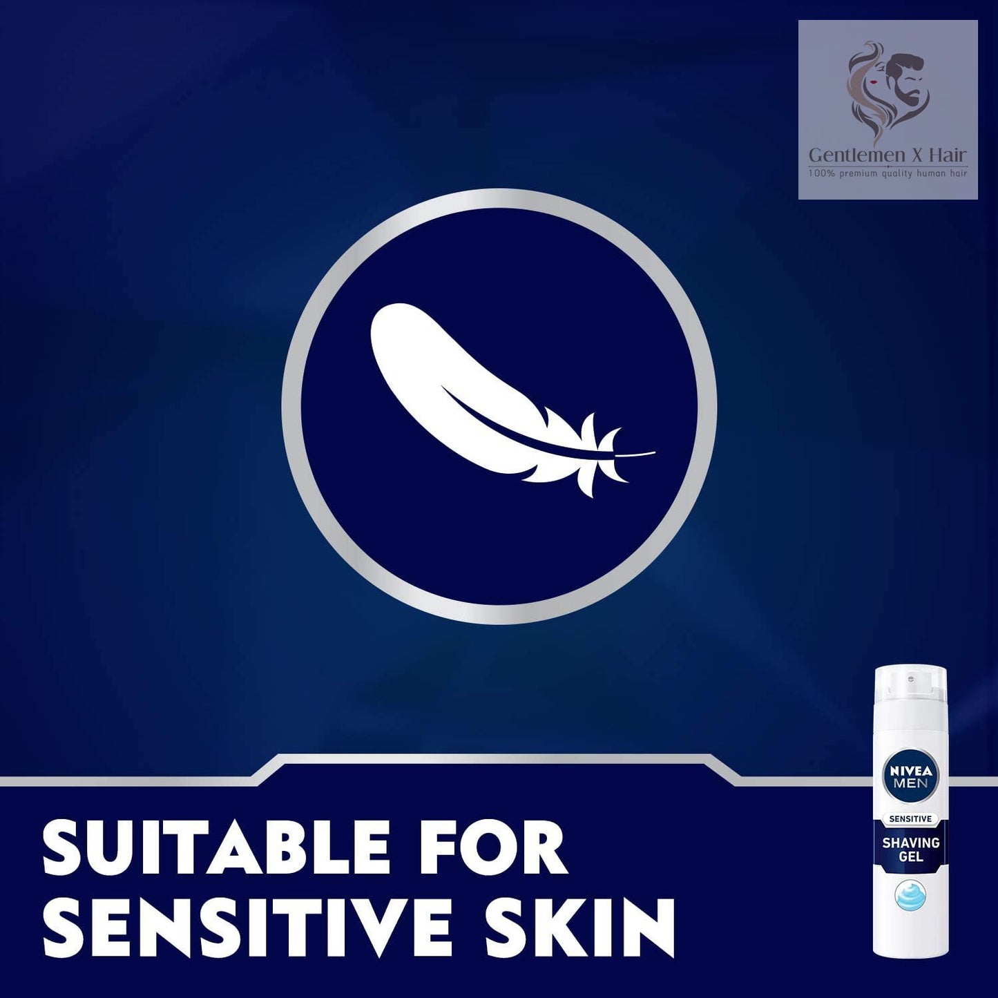 Nivea Men Sensitive Shaving Gel, 200ml