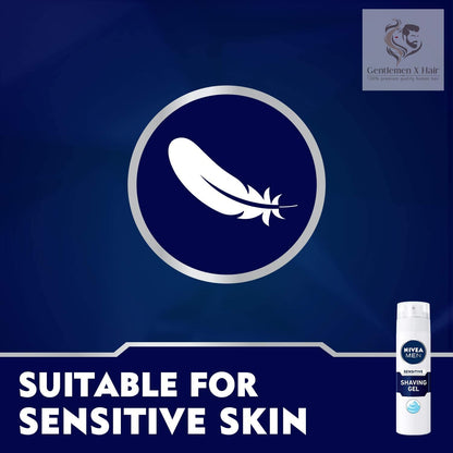 Nivea Men Sensitive Shaving Gel, 200ml