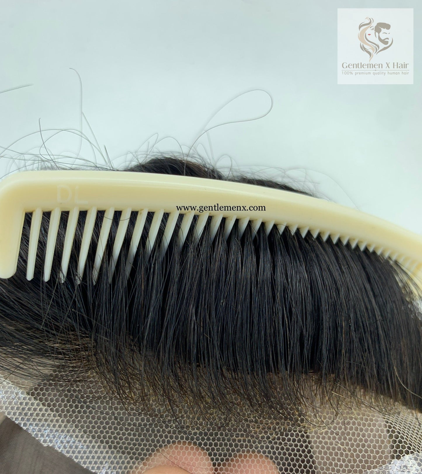 Gentlemen X Premium VER 3 Front Lace NPU Mono Hair System, 100% Human Hair