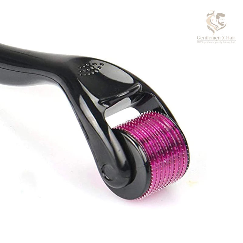 Derma Roller, 540 Titanium Needles, 0.75mm, for Face & Hair